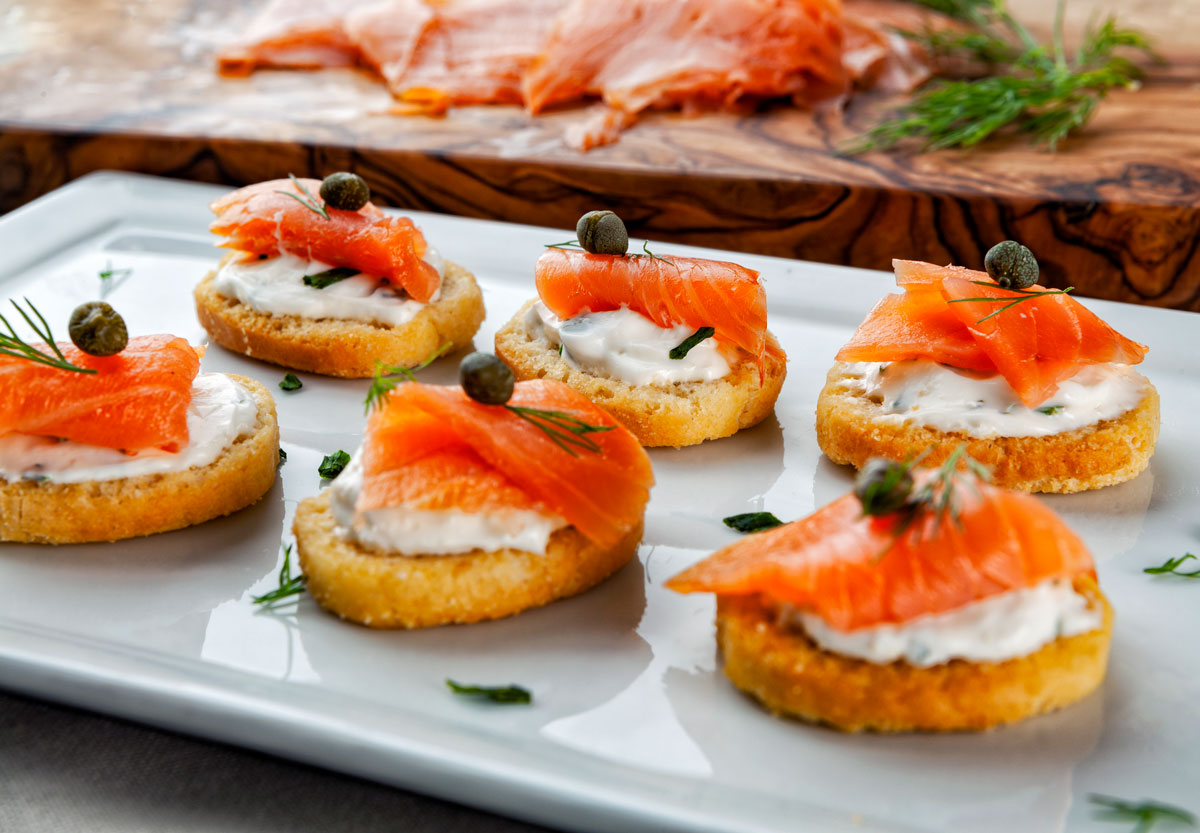 Smoked Salmon & Cream on Toast